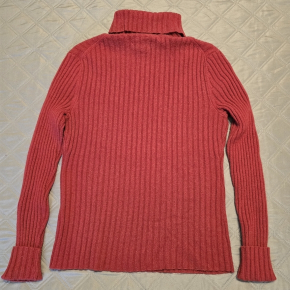 Sutton Studio petite cashmere turtleneck sweater - Picture 5 of 5